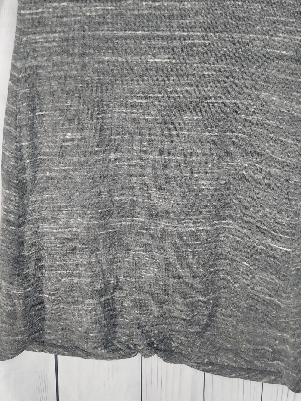 Dolan Athropologie Gray Knit Long-Sleeve Cozy Soft Twist-Hem Casual Chic Dress - Picture 8 of 9